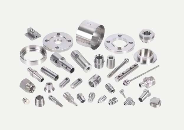 Precision CNC machine parts stainless components from TiRapid company