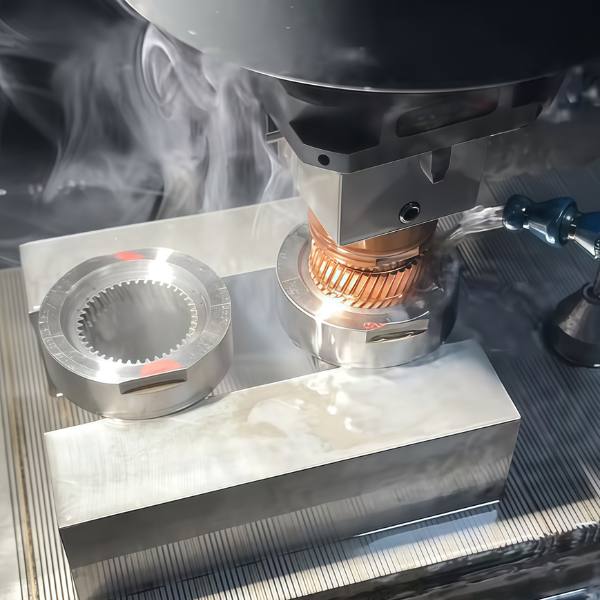 EDM machined 2024-T3 gear sleeve for racing gearbox parts