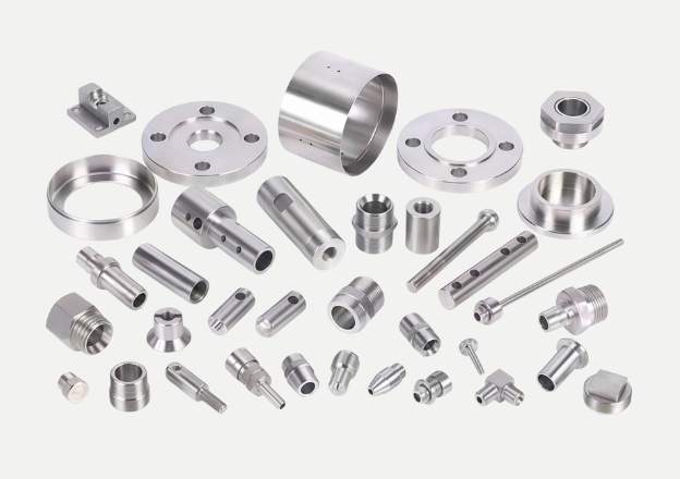 Aluminum CNC turned parts for machinery and automotive applications
