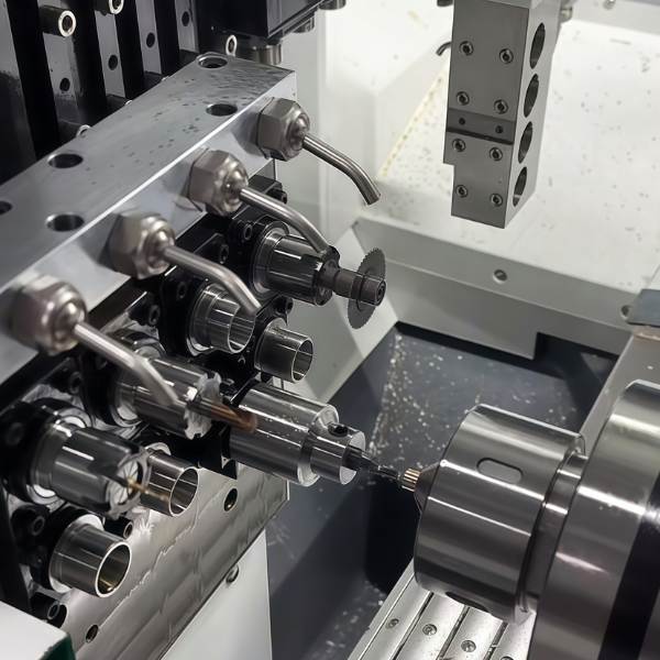 Swiss screw machining for small, intricate brass components in electronics/medical