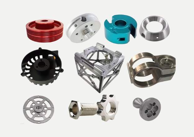 CNC milled mechanical parts for machinery and fixture assemblies