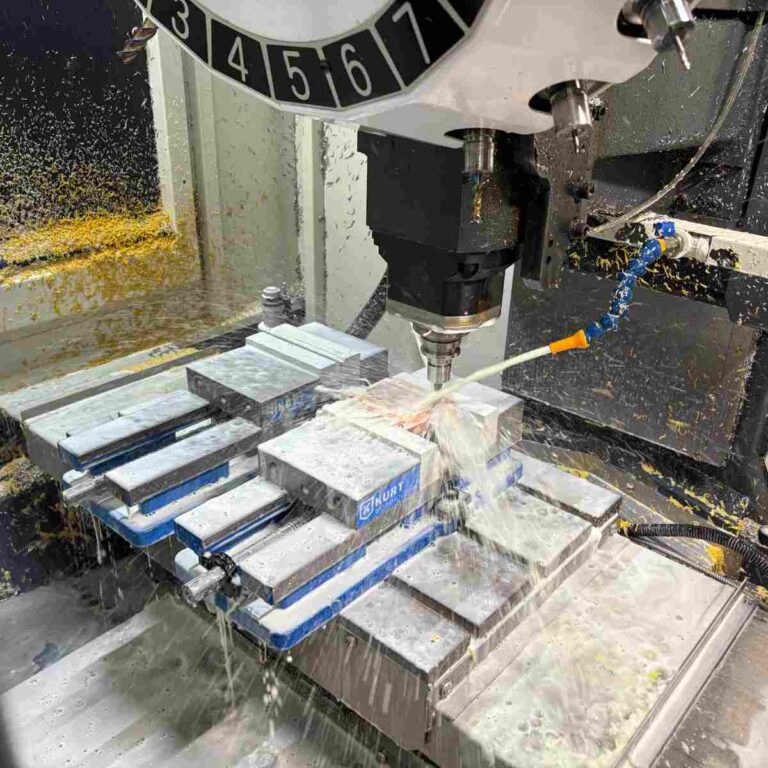 CNC milling machining aerospace aluminum shaft parts with tight tolerances