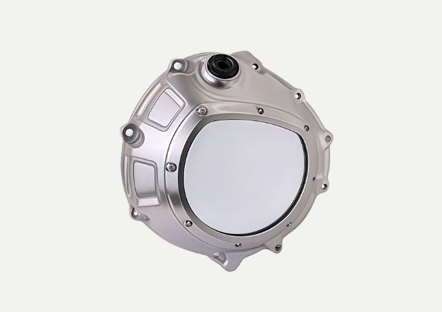5-axis machined 6063 aluminum housing for racing engine and differential system