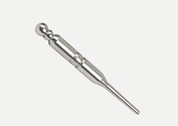 CNC turned 316L surgical drill guide pin