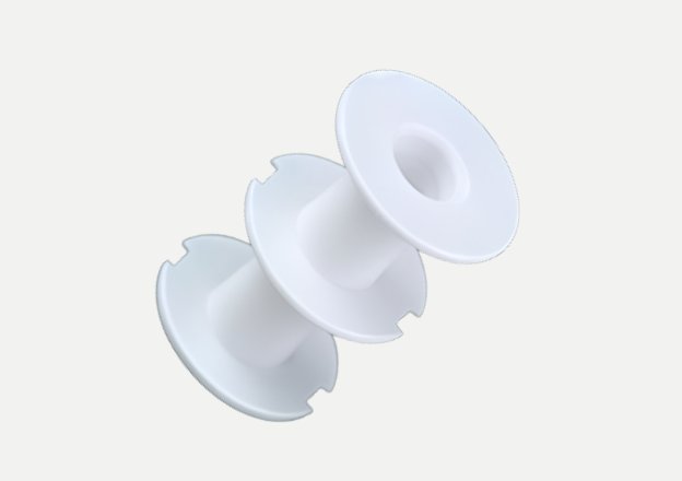 CNC turned PEEK bone dilator auger screw for surgical use