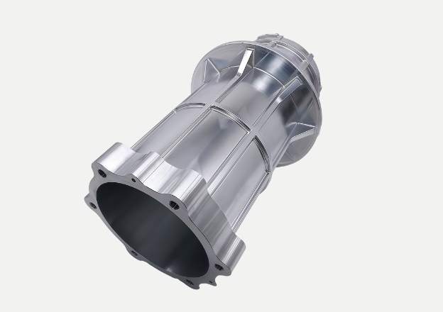 Gantry CNC machined aluminum housings for industrial machinery