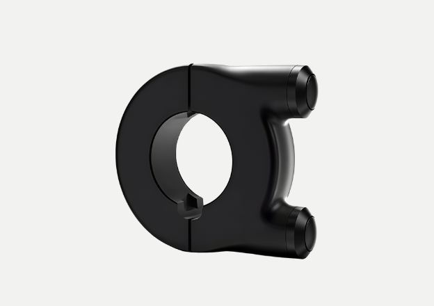 Lightweight insulated plastic harness clip for motorcycle racing