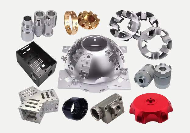Precision 5-axis CNC milling parts for automotive and industrial equipment