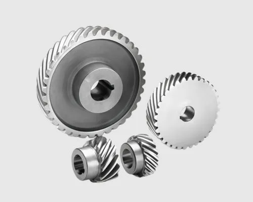7075 aluminum helical gear with high strength