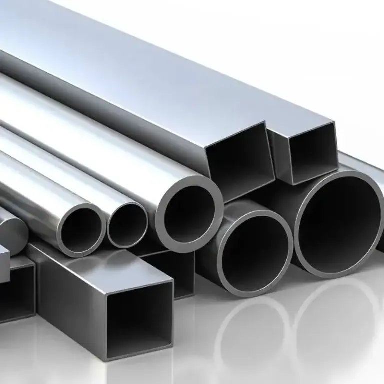 Aluminum mill finish surface showing natural raw aluminum texture