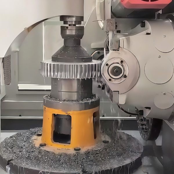 CNC hobbing and shaping process generating accurate tooth profiles for external and internal gears