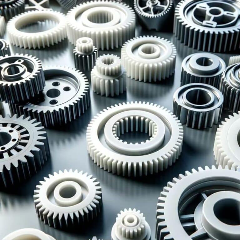 Precision micro gears manufactured through advanced machining processes, showcasing finished micro gear products with high accuracy
