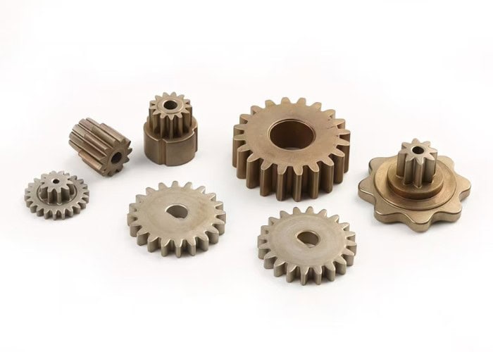Small precision micro gears manufactured with high accuracy for compact transmission and micromechanical systems