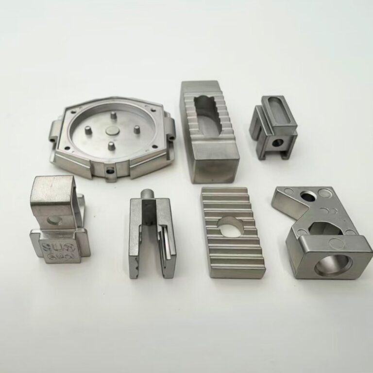 Various CNC-machined metal prototype samples for structural validation, functional testing, and product development