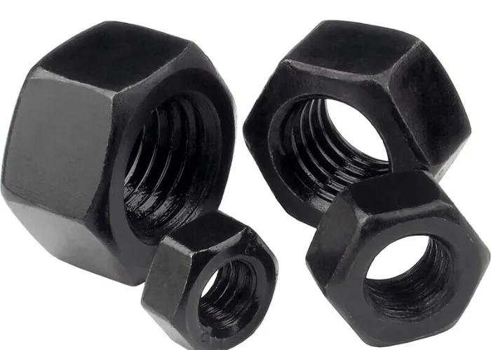 Magnesium phosphate coated steel nut used for corrosion protection and surface durability