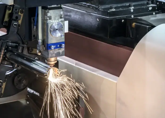 how to cut stainless steel pipe using band saw for clean square edges