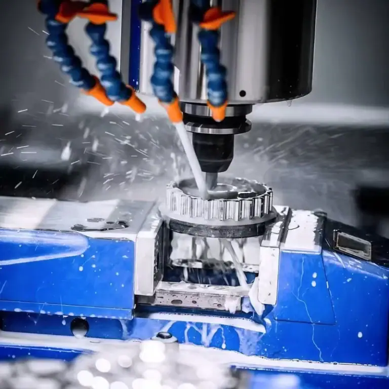 CNC machining process for carbon steel and alloy steel parts