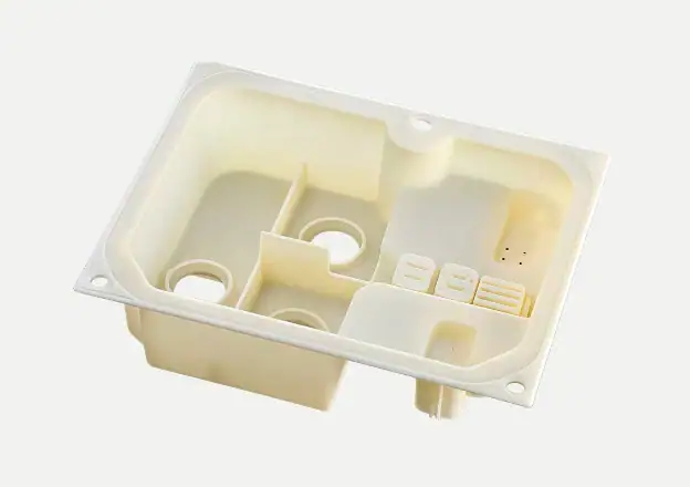 CNC milling PEEK electronic enclosure parts for high-performance electronic housing applications