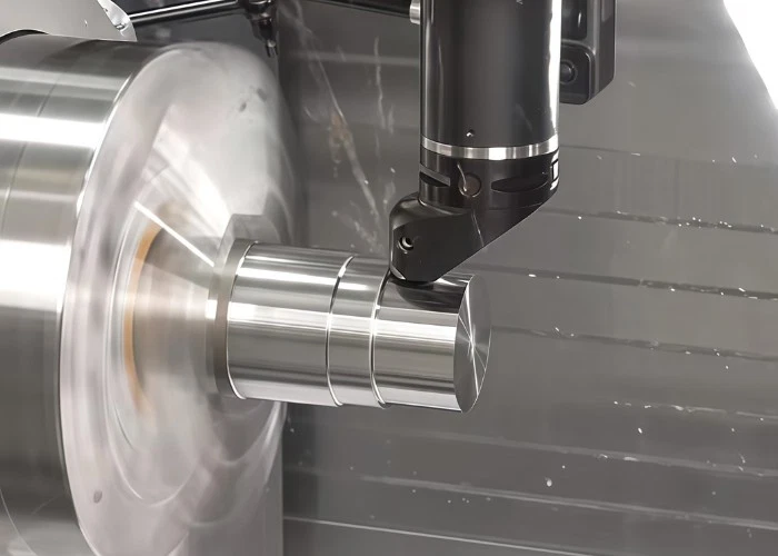 CNC turned connecting rod made from 316L stainless steel