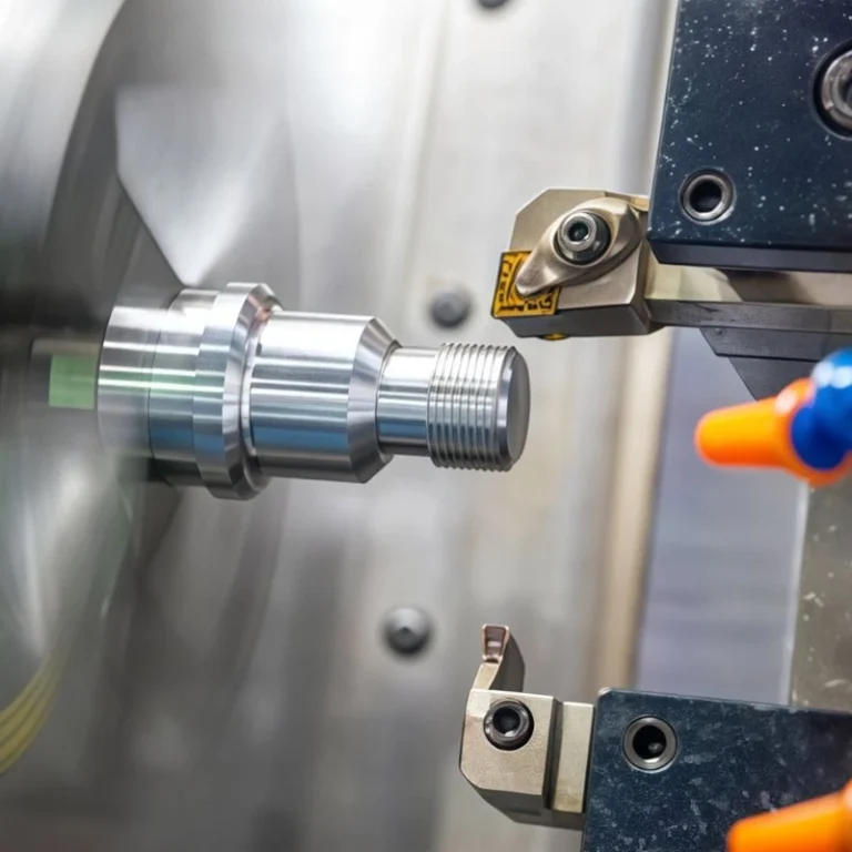 CNC turned electronic standoff made from 316L stainless steel