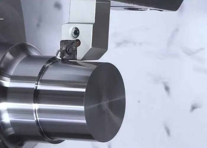 CNC turning process for precision metal part machining
