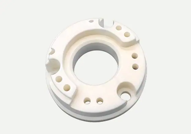 CNC turning nylon sealing ring parts for chemical resistance and fluid systems