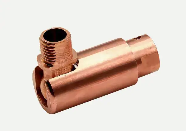 CNC machined copper pipe fittings for plumbing systems