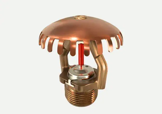 Copper sprinkler system components for irrigation equipment