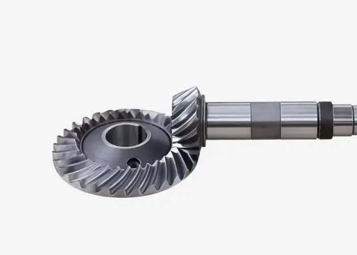 hypoid gear used in automotive differential for high torque transmission