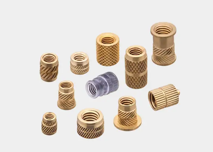 Threaded insert fastener for soft materials