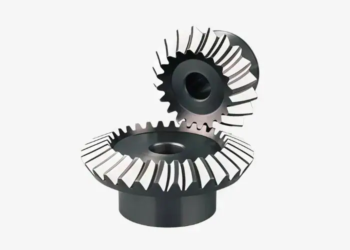 miter gears transmitting motion at 90 degrees with a 1 to 1 ratio