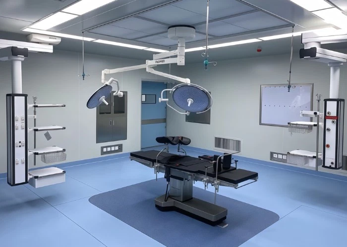 Operating room in the medical industry