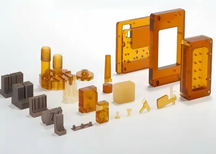 pps cnc machined high temperature industrial plastic parts