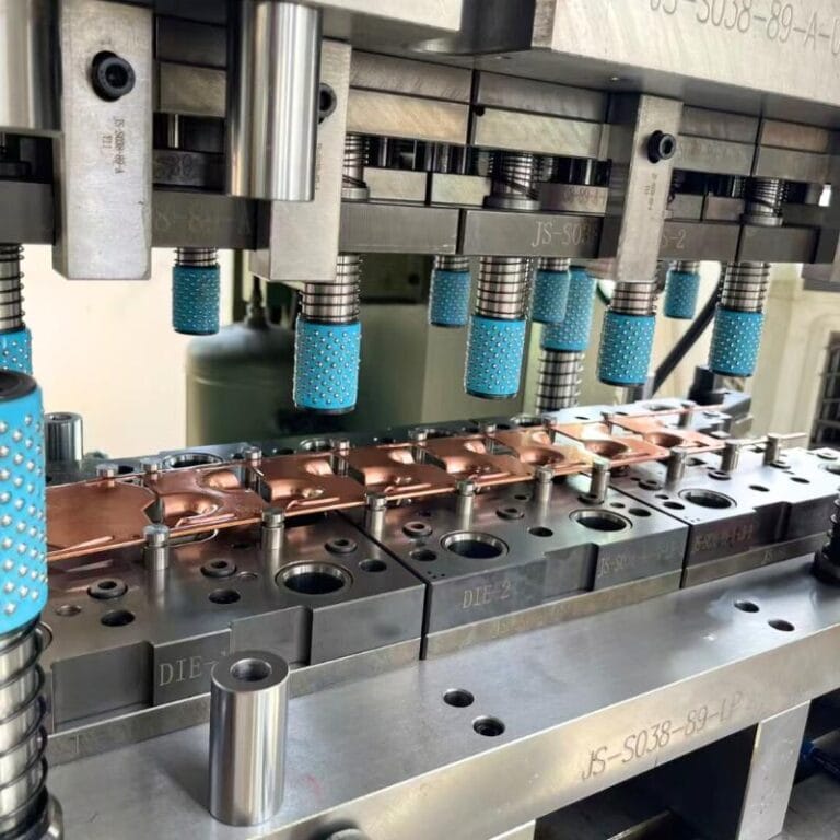 Precision stamping die used in progressive metal forming and high-accuracy sheet metal production