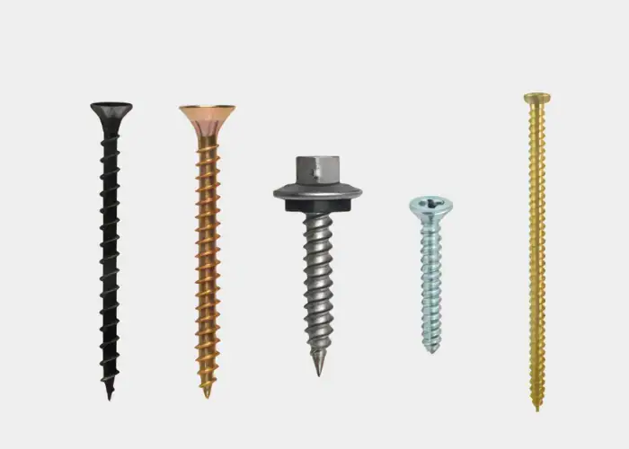 Self-tapping screw fastener for easy installation