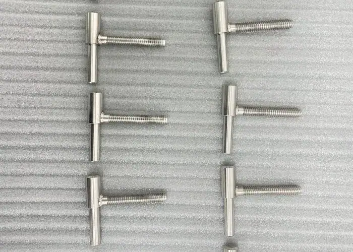 Welding process for a semiconductor equipment part