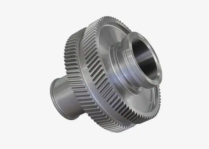 worm gear and worm wheel providing high reduction ratio transmission