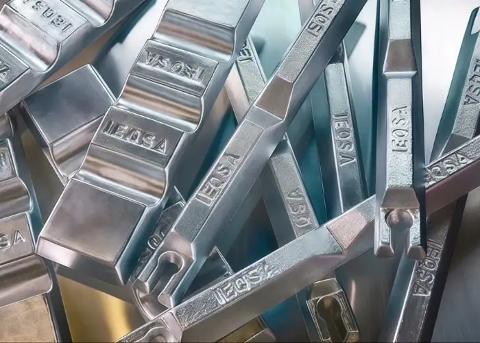 Zinc Zamak 3 alloy used for die casting and corrosion protection