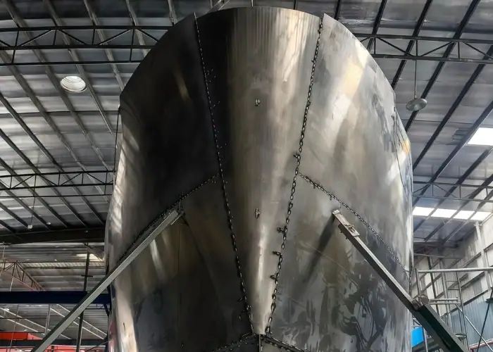 5083 aluminum ship hull weldment for marine manufacturing aluminum boat structural part
