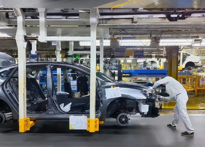 6082 aluminum alloy part for body welding in automotive manufacturing industry applications