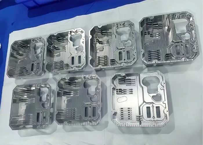 CNC precision milled 6082 aluminum alloy part for communications and electronics equipment industry applications