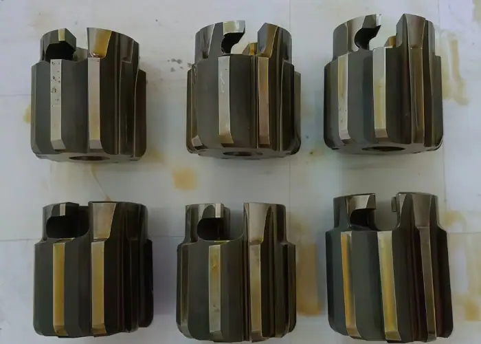 Large diameter hole reaming machining with carbide shell machine reamer