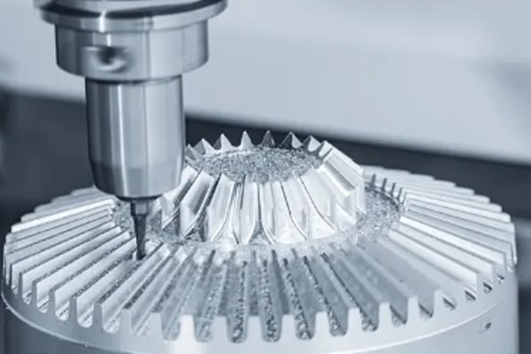 Precision CNC milling machine for machining metal parts