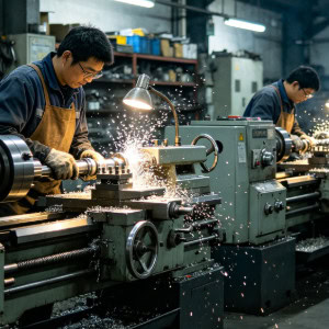 A fleeting moment of turning, an enduring spirit of craftsmanship.