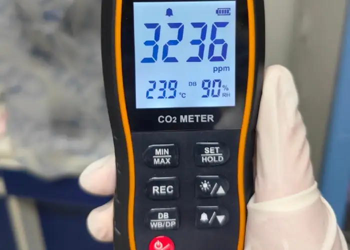 Carbon dioxide concentration detection Shendadawei SW-723 handheld CO2 detector