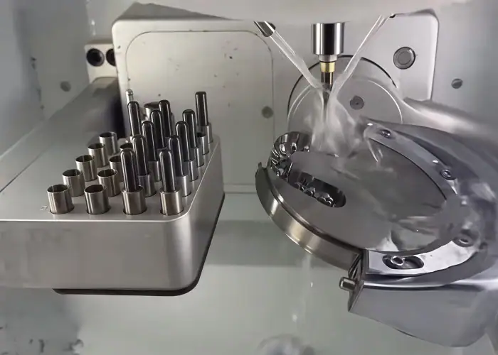 316L stainless steel denture mold machined by CNC for medical use