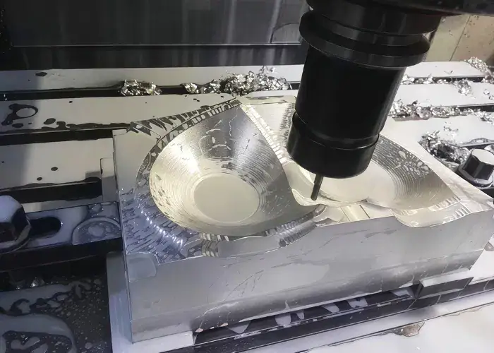 CNC milled 7075 aluminum precision enclosure mold
