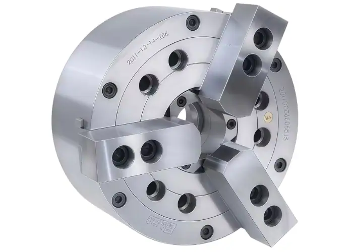 Image of countersink holes in a CNC machining fixture showing their application in tooling and fixturing