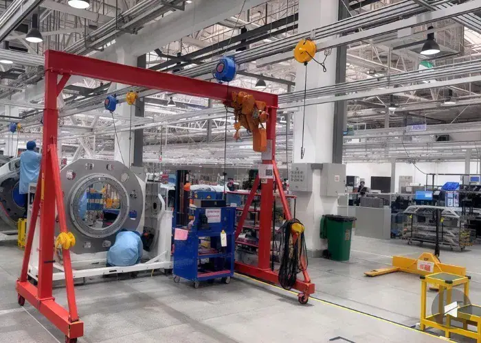 CT equipment production workshop for large hospital medical devices