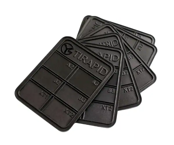 Injection molded ABS plastic part